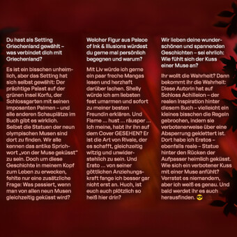 Palace of Ink & Illusions, Band 2: Die Nacht des Verrats (Knisternde Romantasy von SPIEGEL-Bestsellerautorin Sabine Schoder) 