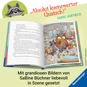 Waschbär Willi Wunderquatsch - Die Erfindung der Trompetenwurst und weitere verrückte Abenteuer