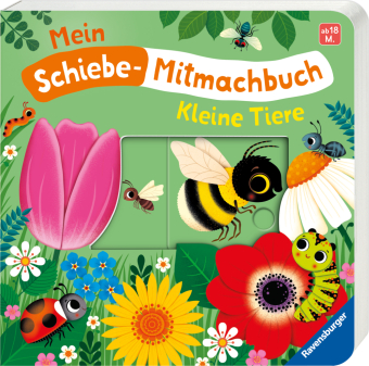 Mein Schiebe-Mitmachbuch - Kleine Tiere