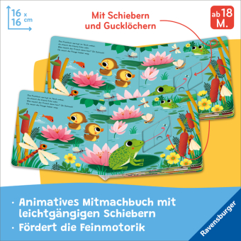 Mein Schiebe-Mitmachbuch - Kleine Tiere