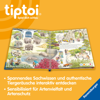 tiptoi® Wieso? Weshalb? Warum? - Tiere im Zoo