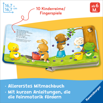 Fingerspiele für Klitzekleine
