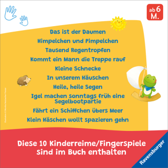 Fingerspiele für Klitzekleine