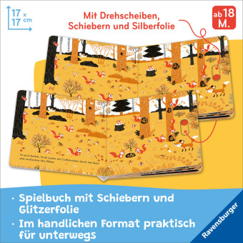Mein erstes Glitzerbuch - Im Wald