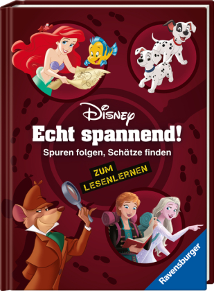 Disney - Echt spannend! Spuren folgen, Schätze finden - zum Lesenlernen 