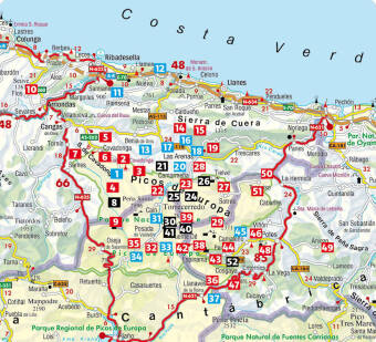 Picos de Europa (Rother Guide de randonnées)