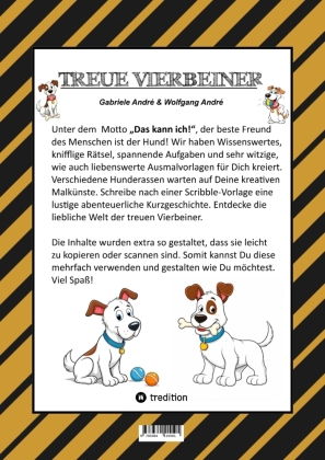 CRAFTBOOK - 100 SEITEN MIT DEM TREUEN VIERBEINER - WUNDERBARE HUNDEMOTIVE - KNIFFLIGE RÄTSEL & AUSFGABEN - WISSENSWERTES - MEINE STROY