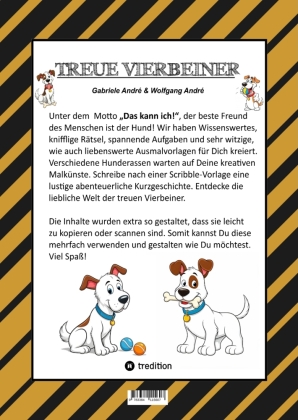 CRAFTBOOK - 100 SEITEN MIT DEM TREUEN VIERBEINER - WUNDERBARE HUNDEMOTIVE - KNIFFLIGE RÄTSEL & AUSFGABEN - WISSENSWERTES - MEINE STROY