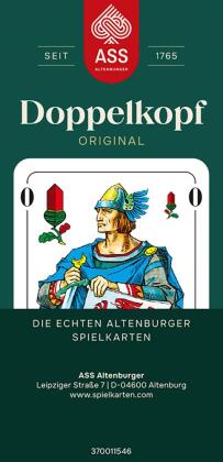 ASS Doppelkopf, deutsches Bild in Faltschachtel