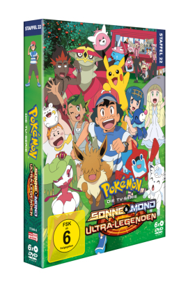 Pokémon - Die TV-Serie: Sonne und Mond Ultra-Legenden - Staffel 22.Staffel.22,6 DVD 