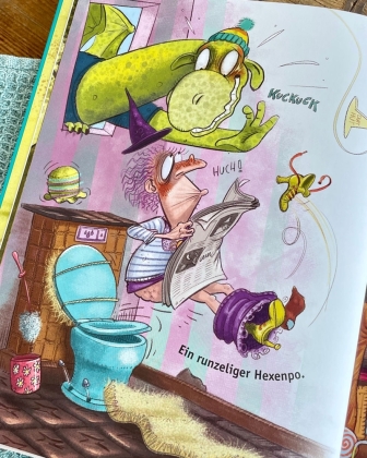 Auch Drachen müssen mal ... 