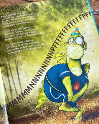 Auch Drachen müssen mal ... 