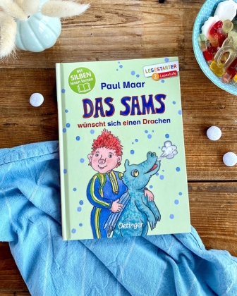 Das Sams wünscht sich einen Drachen