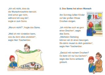 Das Sams wünscht sich einen Drachen