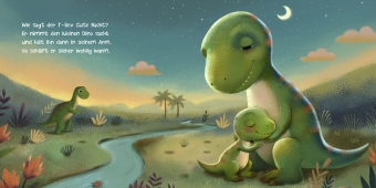 Wie kleine Dinos schlafen gehen 