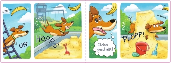 Mini Comics. Als der Dackel die Banane sah ...