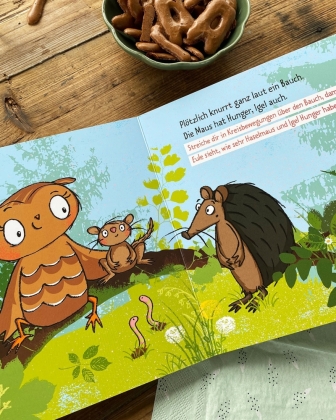Die kleine Eule. Puste, klopfe, klatsche!