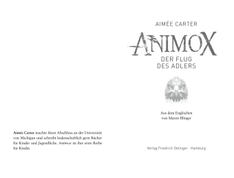 Animox 5. Der Flug des Adlers
