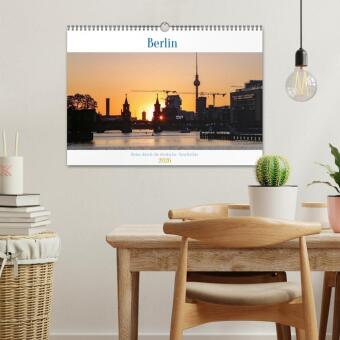 Berlin - Reise durch die deutsche Geschichte (Wandkalender 2026 DIN A3 quer), CALVENDO Monatskalender