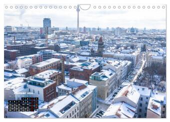Berlin - Reise durch die deutsche Geschichte (Wandkalender 2026 DIN A4 quer), CALVENDO Monatskalender