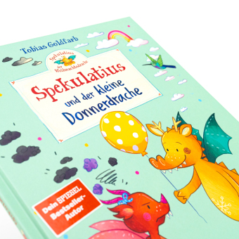Spekulatius der Weihnachtsdrache. Spekulatius und der kleine Donnerdrache