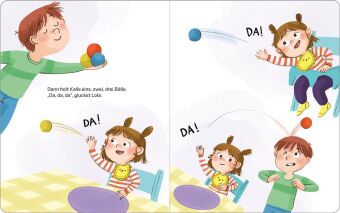 Kalle und Lola: Lola kann schon werfen