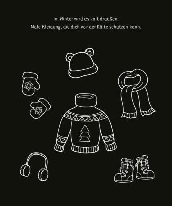 Mein leuchtendes Winter-Kritzkratz-Buch