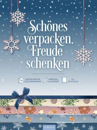 Geschenkpapier Zauberhafte Weihnachtszeit