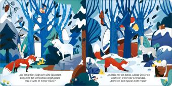 Was macht der Fuchs im Winter?