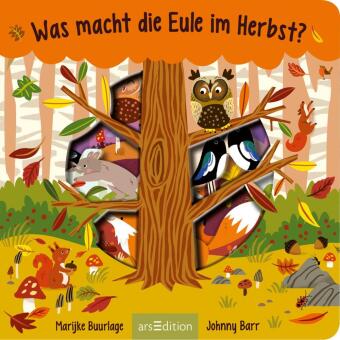 Was macht die Eule im Herbst?