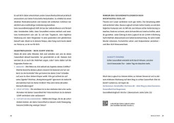 Gesundheit kannst du lernen. 