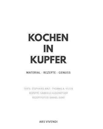 Kochen in Kupfer - Silber GAD 2021 - Swiss Gourmet Book Award Gold 2021