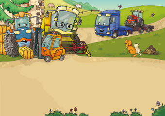 Der kleine Trecki - Ein kleiner Traktor, der groß werden möchte - Little Trecki - A Little Tractor That Wants to be Big