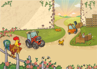Der kleine Trecki - Ein kleiner Traktor, der groß werden möchte - Little Trecki - A Little Tractor That Wants to be Big