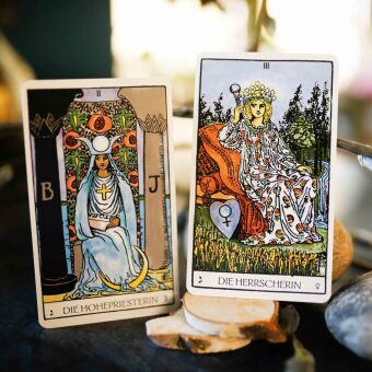 Das Weiser-Tarot - Tarot von A.E. Waite in den ursprünglichen Aquarellfarben (78 Karten illustriert von Pamela Colman Smith mit Booklet)