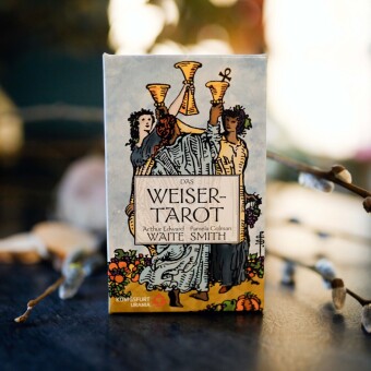 Das Weiser-Tarot - Tarot von A.E. Waite in den ursprünglichen Aquarellfarben (78 Karten illustriert von Pamela Colman Smith mit Booklet)