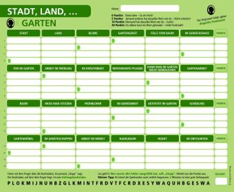 Stadt, Land, Garten