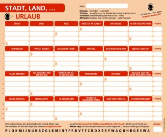 Stadt, Land, Urlaub