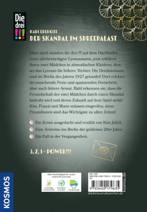 Die drei !!!, Der Skandal im Spreepalast