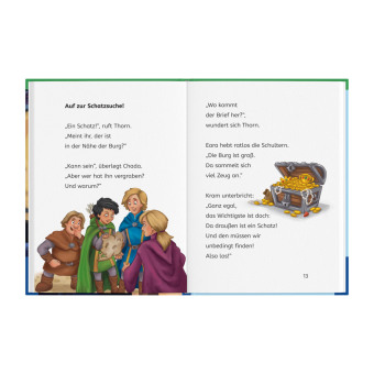 Andor Junior, Bücherhelden 1. Klasse, Die geheime Botschaft 