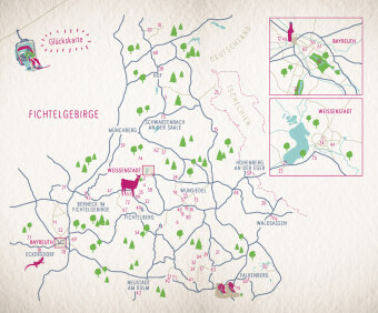 Glücksorte im Fichtelgebirge 