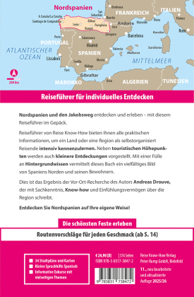 Reise Know-How Reiseführer Nordspanien mit Jakobsweg