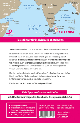 Reise Know-How Reiseführer Sri Lanka