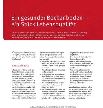 Mein Beckenbodenbuch