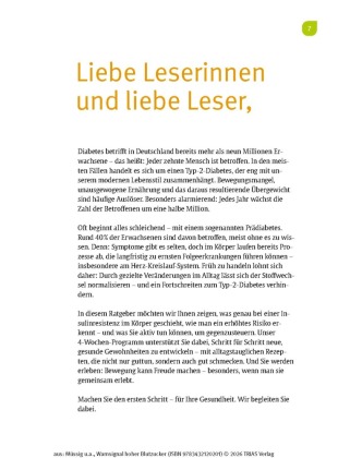 Warnsignal hoher Blutzucker