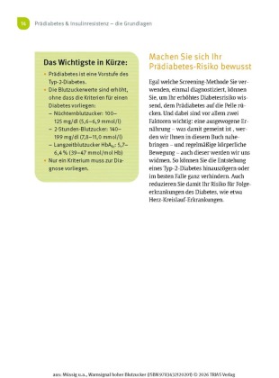 Warnsignal hoher Blutzucker