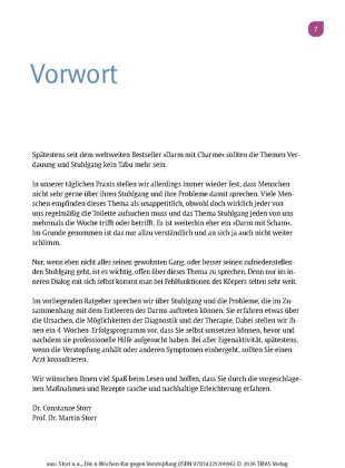 Die 4-Wochen-Kur gegen Verstopfung 