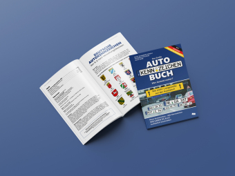 5er Pack: Das neue große Autokennzeichenbuch