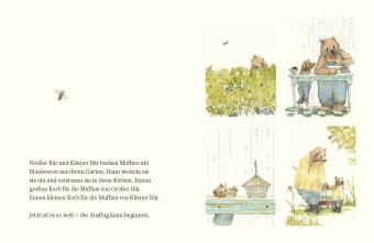 Großer Bär und kleiner Bär machen einen Ausflug 