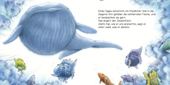 Der Regenbogenfisch stiftet Frieden 